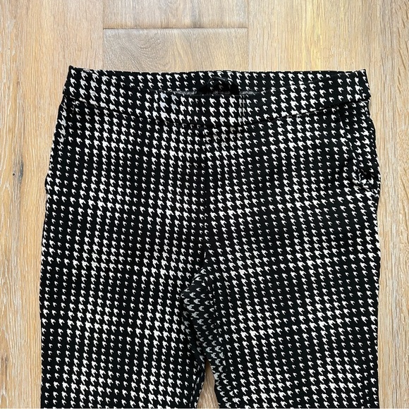 Jules & Leopold Houndstooth Print Mid Rise Trouser Pants - Medium - Picture 3 of 11
